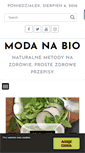 Mobile Screenshot of modanabio.com