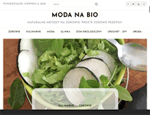 Tablet Screenshot of modanabio.com